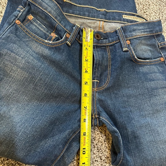 CHIP & PEPPER Size 24 Blue Distressed Jeans R $295 - Picture 8 of 10